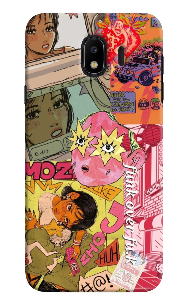 Funkover Samsung J4 Hard Case Back Cover by Casekaro