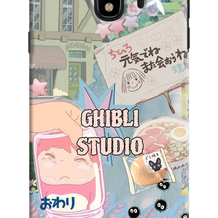 Studio Ghibli Samsung J4 Hard Case Back Cover by Casekaro