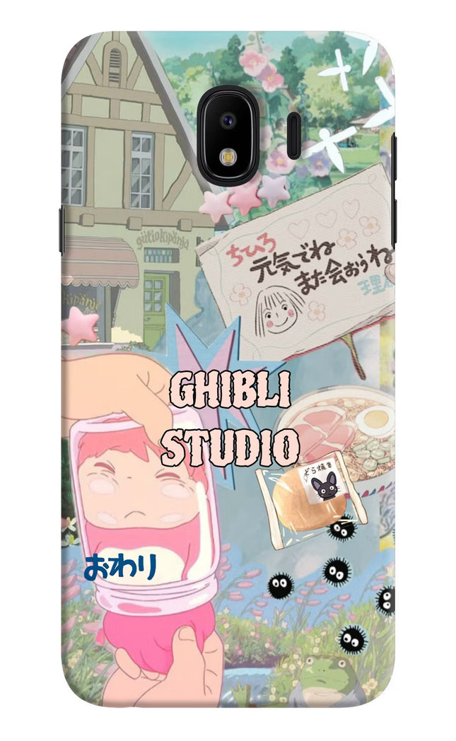 Studio Ghibli Samsung J4 Hard Case Back Cover by Casekaro