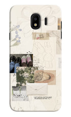 Soft Aesthetic Samsung J4 Hard Case Back Cover by Casekaro