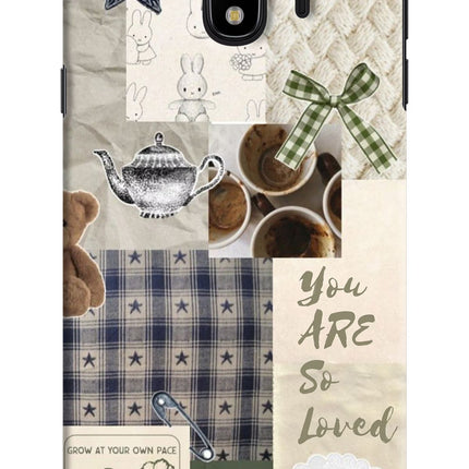 Cookie Samsung J4 Hard Case Back Cover by Casekaro