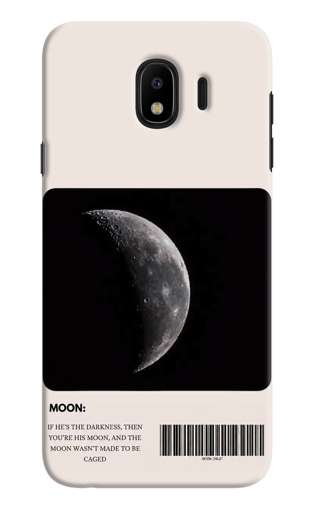 Moon Phase Samsung J4 Hard Case Back Cover by Casekaro