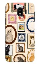 Mirror Cats Samsung J4 Hard Case Back Cover by Casekaro