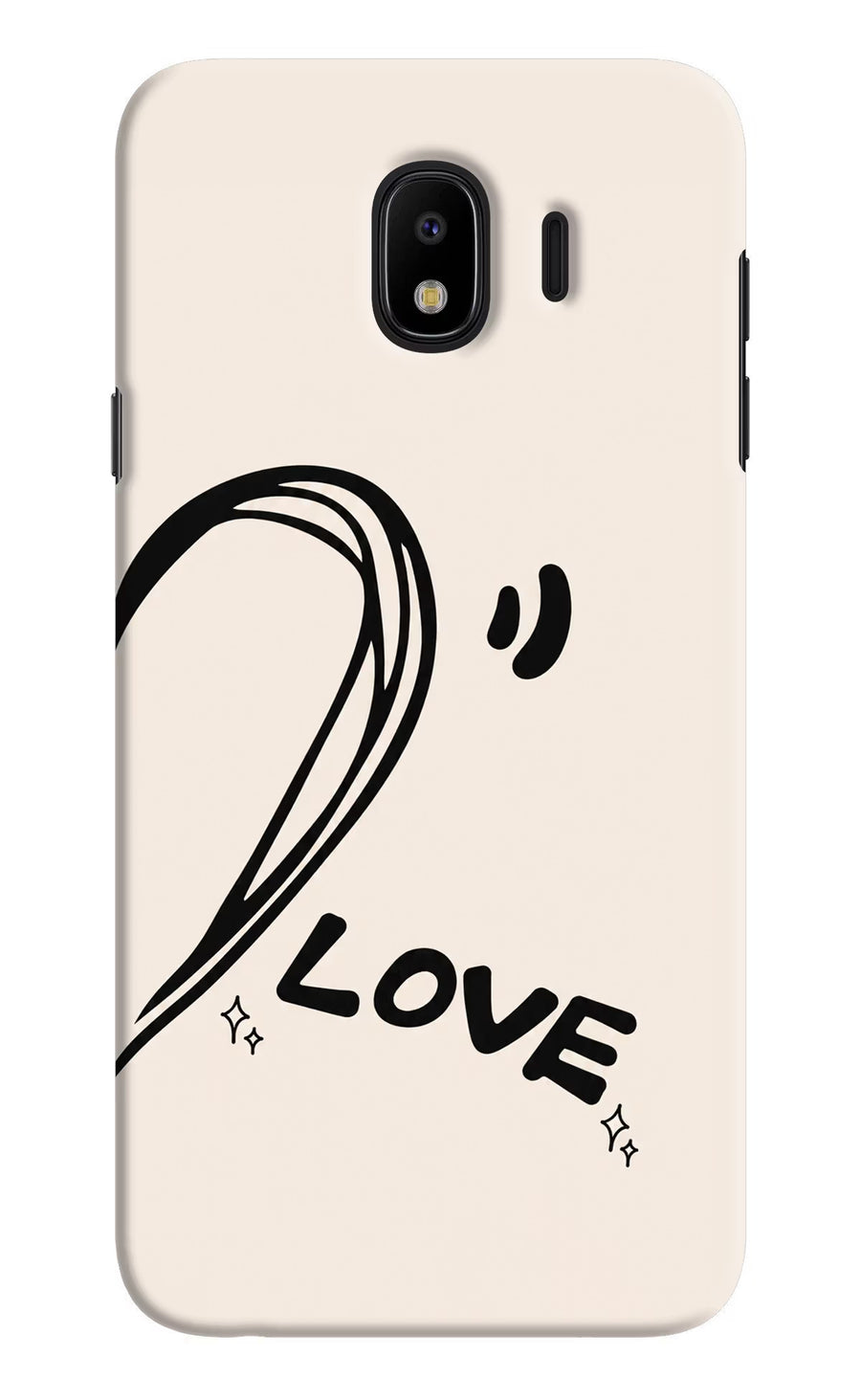 Soul Line Samsung J4 Back Cover, Hard case