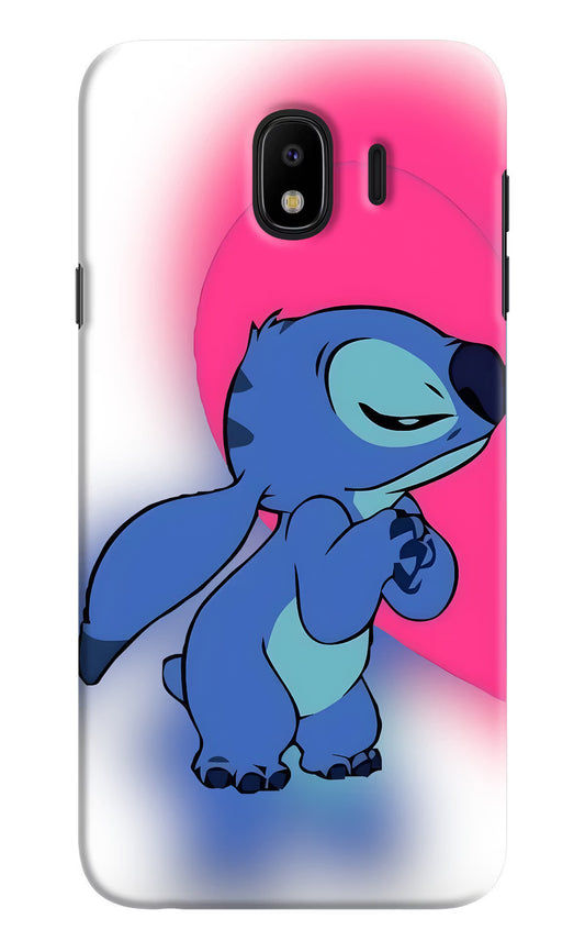 Stitch Hug Samsung J4 Hard Case Back Cover by Casekaro