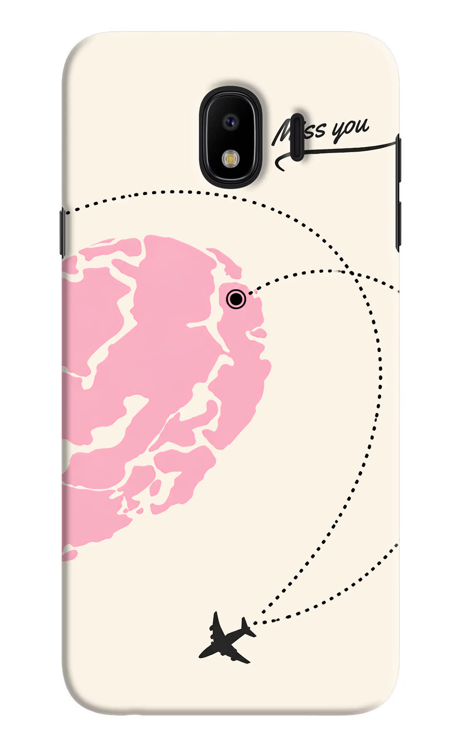 Miss Orbit Samsung J4 Back Cover, Hard case