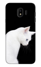 Snow Gaze Samsung J4 Hard Case Back Cover by Casekaro