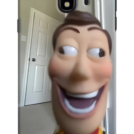 Side Eye Woody Samsung J4 Hard Case Back Cover by Casekaro