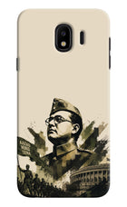 Netaji Rising Samsung J4 Hard Case Back Cover by Casekaro