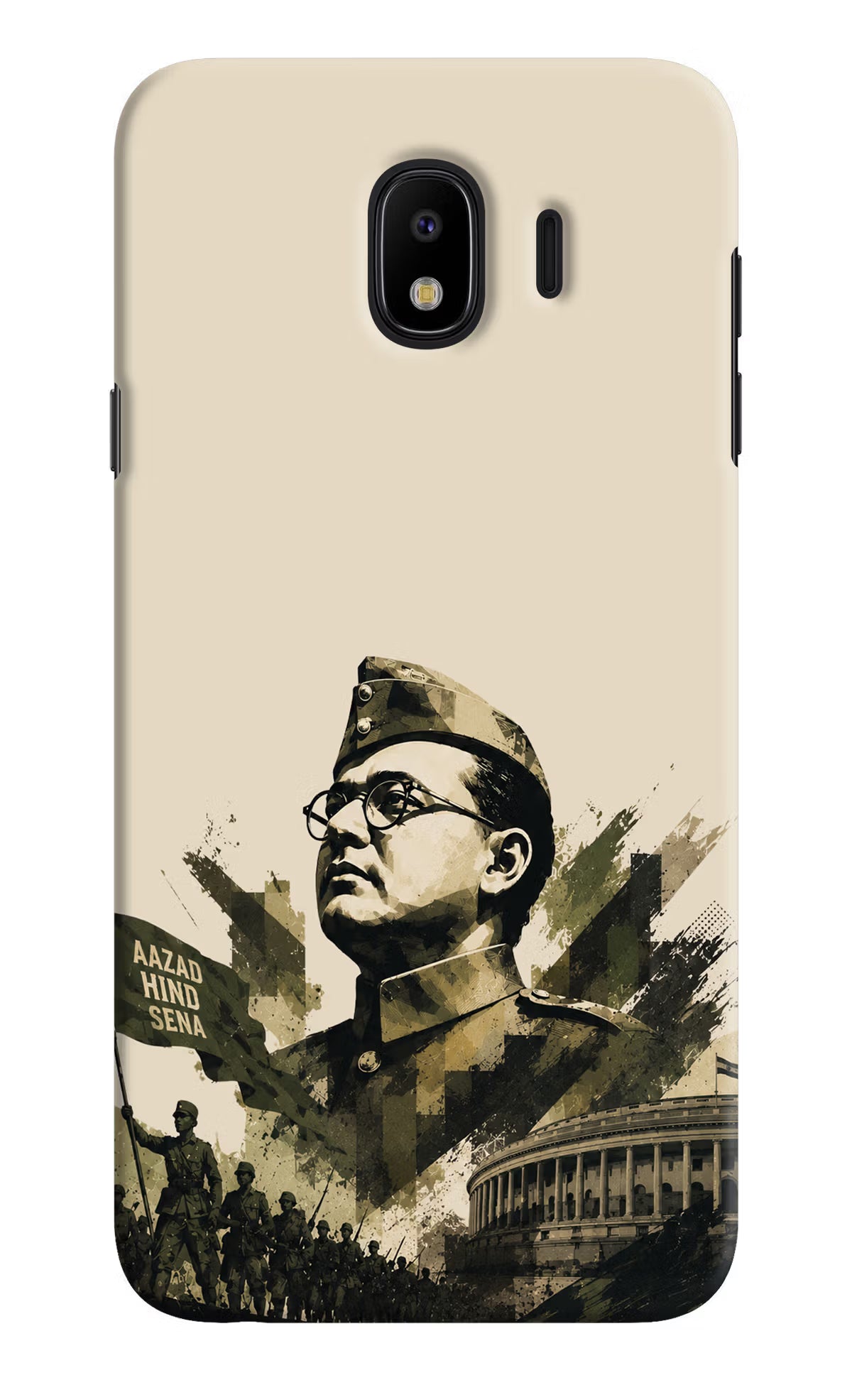 Netaji Rising Samsung J4 Back Cover