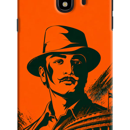 Bhagat Singh Legacy Samsung J4 Hard Case Back Cover by Casekaro