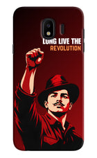 Bhagat Singh Revolution Samsung J4 Hard Case Back Cover by Casekaro