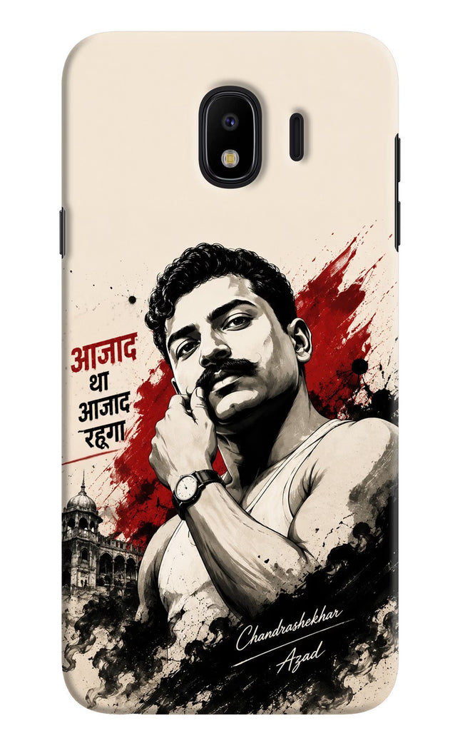 Chandrashekhar Azad Fearless Samsung J4 Hard Case Back Cover by Casekaro