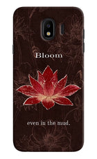 Bloom Samsung J4 Hard Case Back Cover by Casekaro