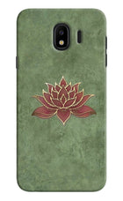 Lotus Grace Samsung J4 Hard Case Back Cover by Casekaro