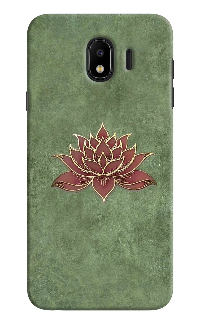 Lotus Grace Samsung J4 Hard Case Back Cover by Casekaro