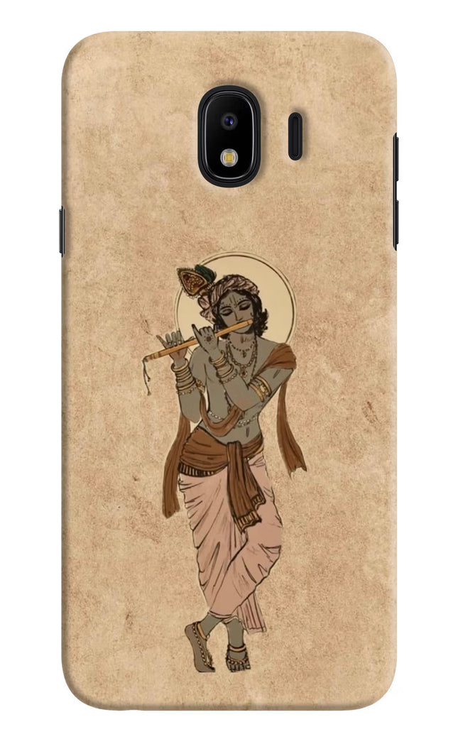 Krishna Samsung J4 Hard Case Back Cover by Casekaro