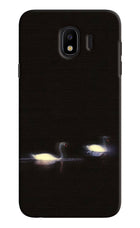 Silent Swans Samsung J4 Hard Case Back Cover by Casekaro