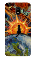 Sunrise Beyond Samsung J4 Hard Case Back Cover by Casekaro