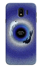 Dark Koi Samsung J4 Hard Case Back Cover by Casekaro