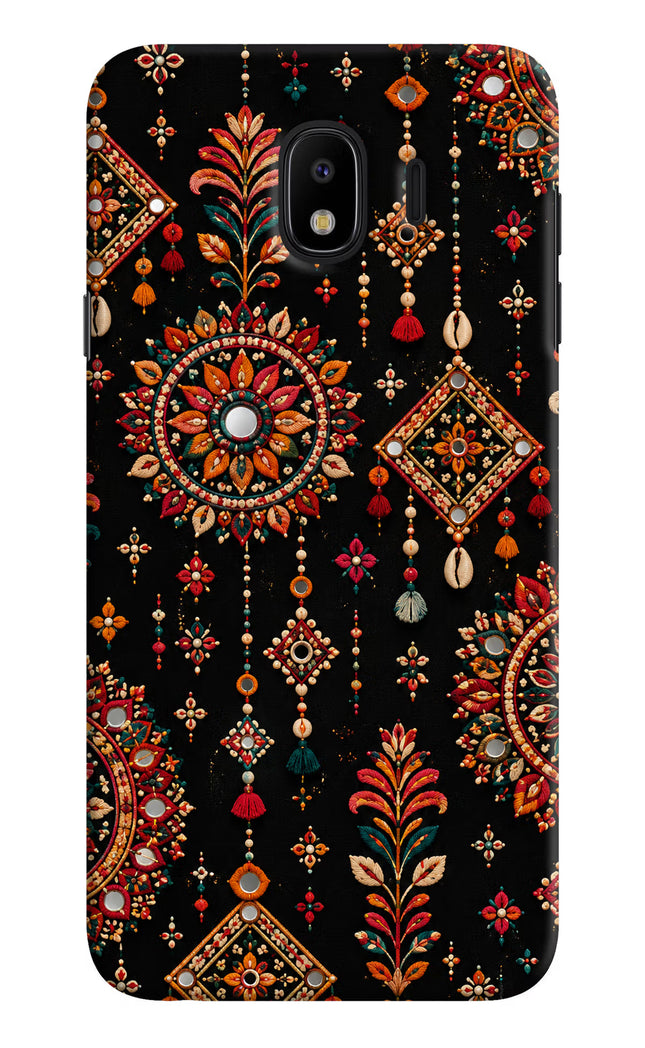 Boho Noir Samsung J4 Hard Case Back Cover by Casekaro