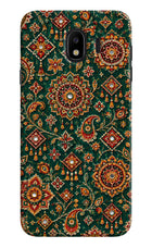 Green Pataka Samsung J4 Back Cover