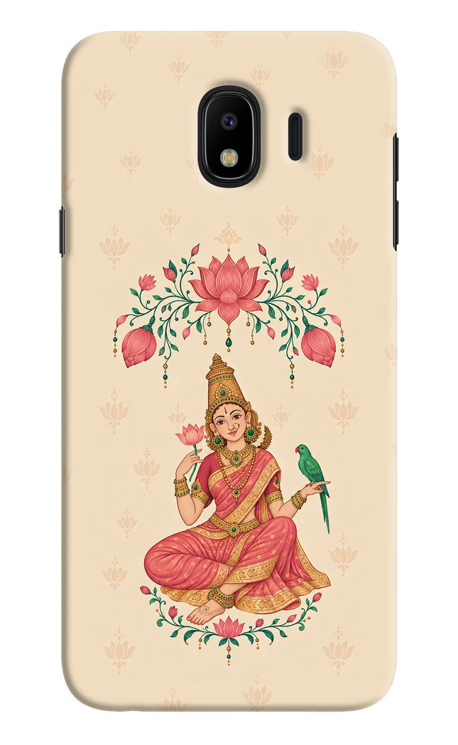 Goddess Lakshmi Samsung J4 Hard Case Back Cover by Casekaro
