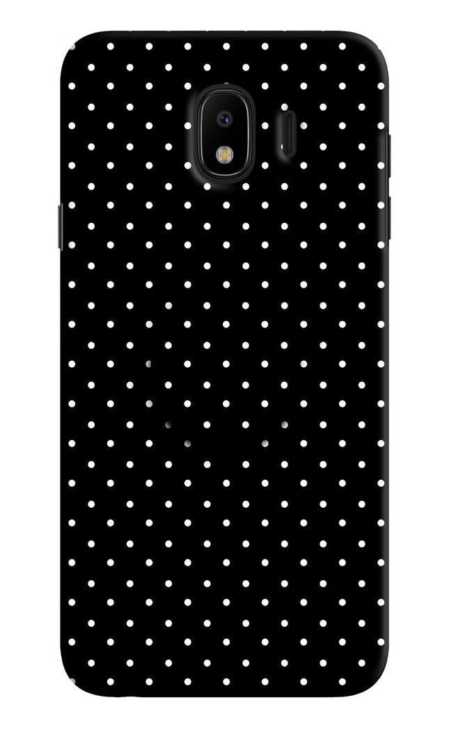 White Dots Samsung J4 Pop Case by Casekaro
