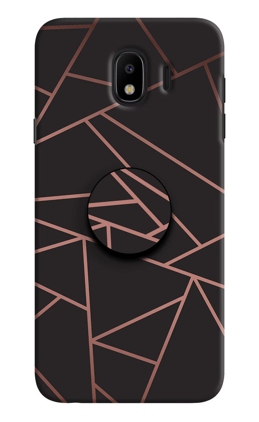 Geometric Pattern Samsung J4 Pop Case, Hard case