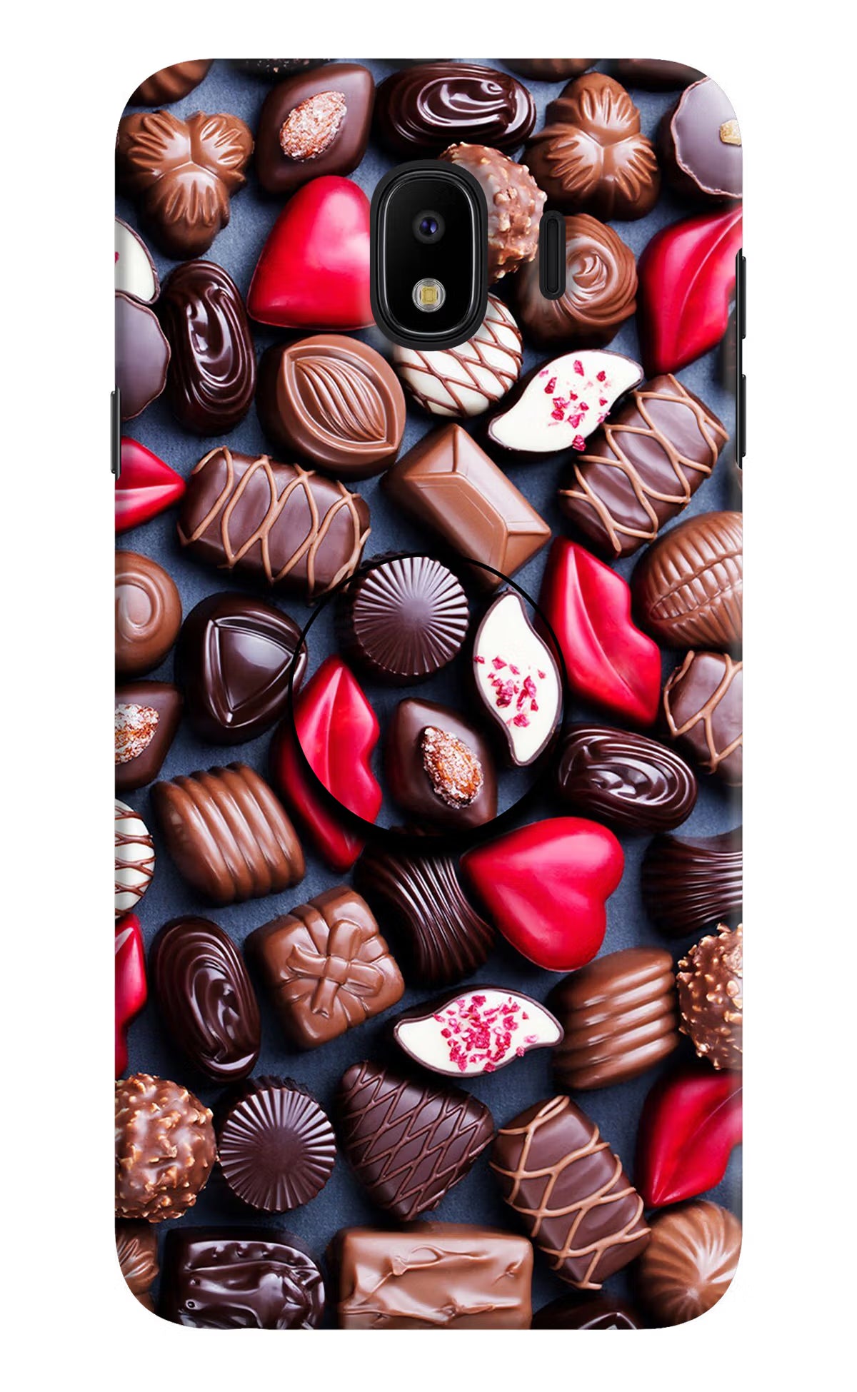 Chocolates Samsung J4 Pop Case by Casekaro