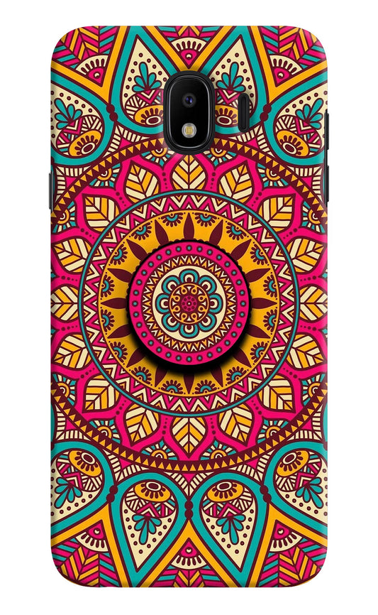 Mandala Samsung J4 Pop Case by Casekaro
