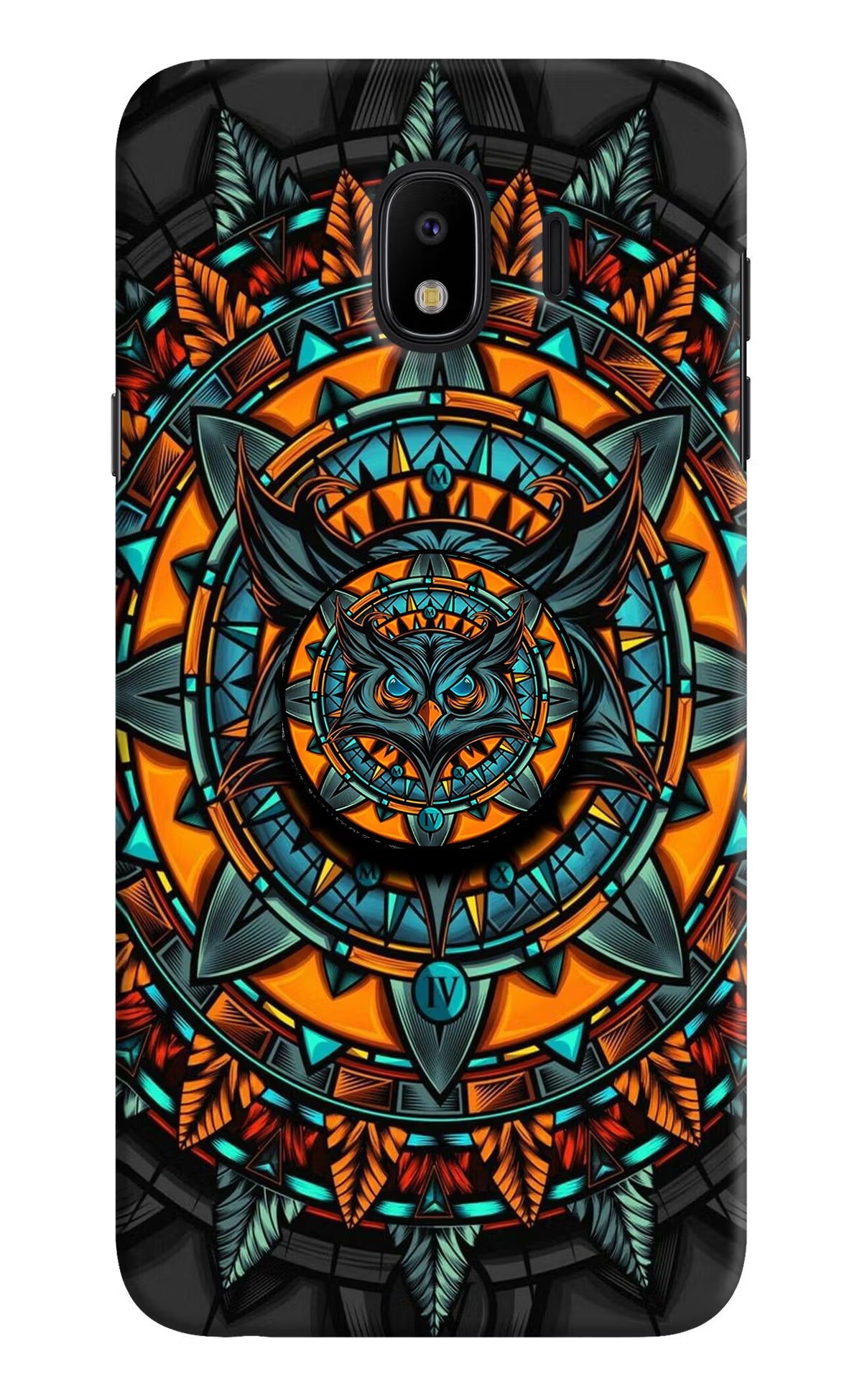 Angry Owl Samsung J4 Pop Case by Casekaro