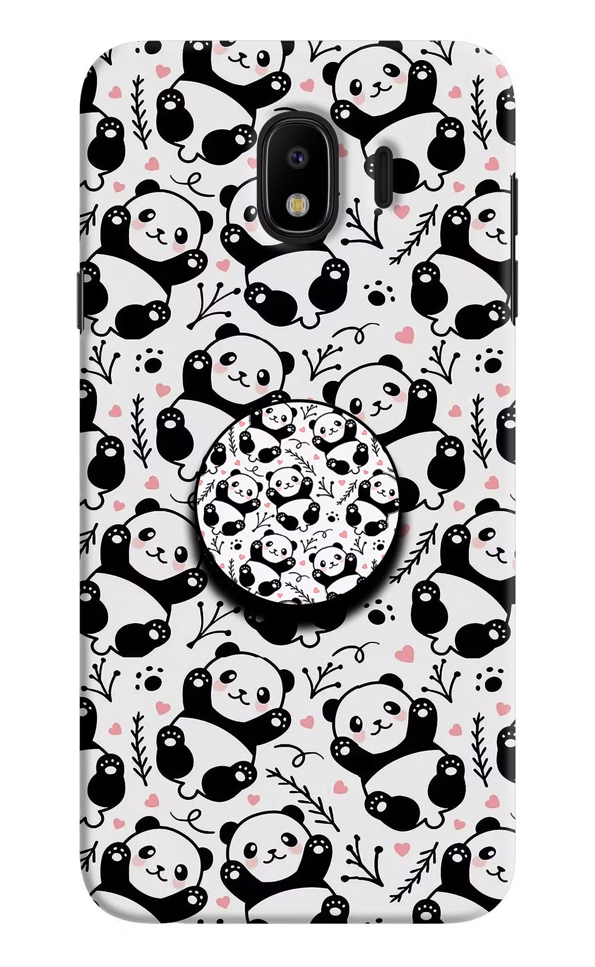 Cute Panda Samsung J4 Pop Case by Casekaro