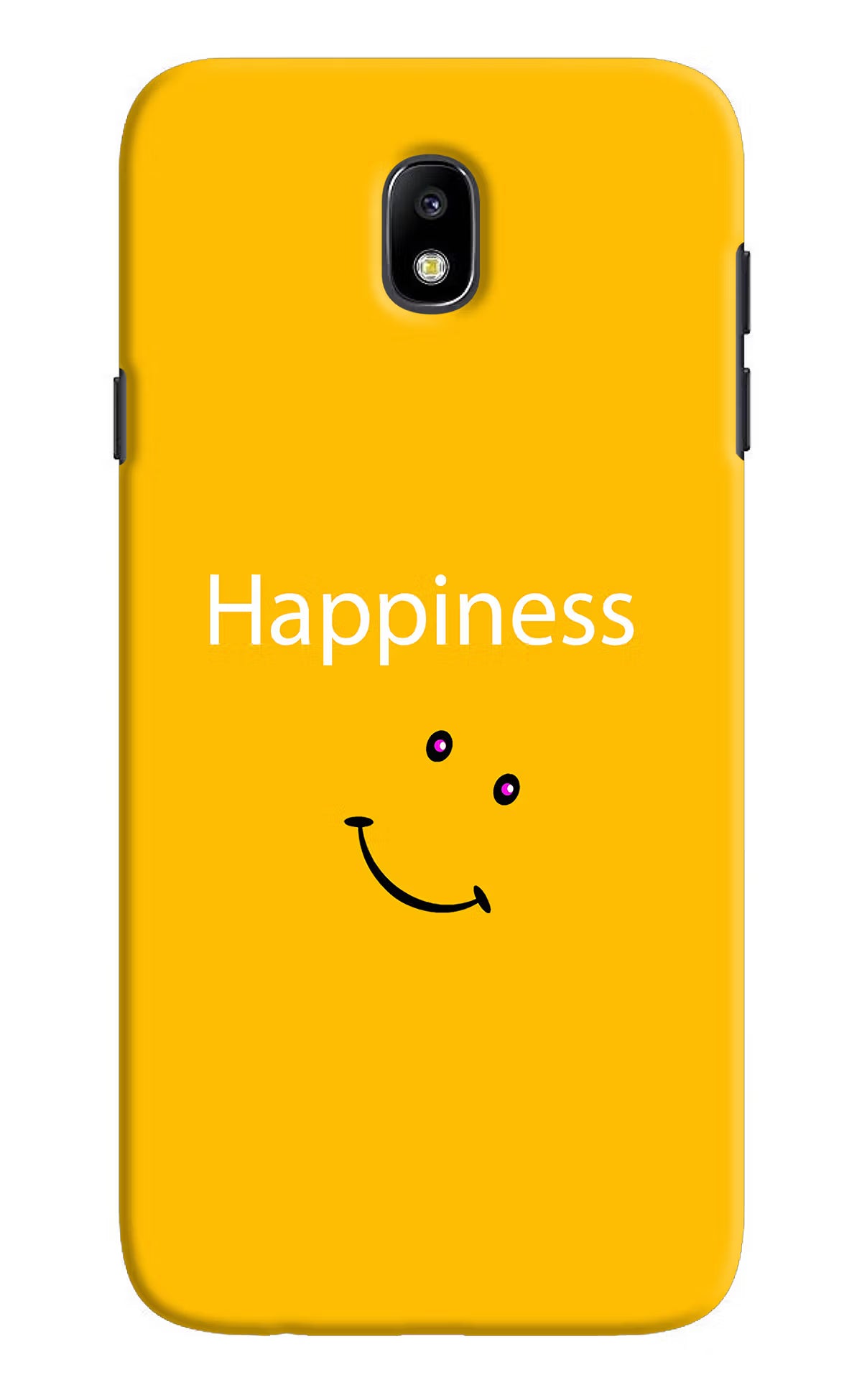 Happiness With Smiley Samsung J7 Pro Hard Case Back Cover by Casekaro