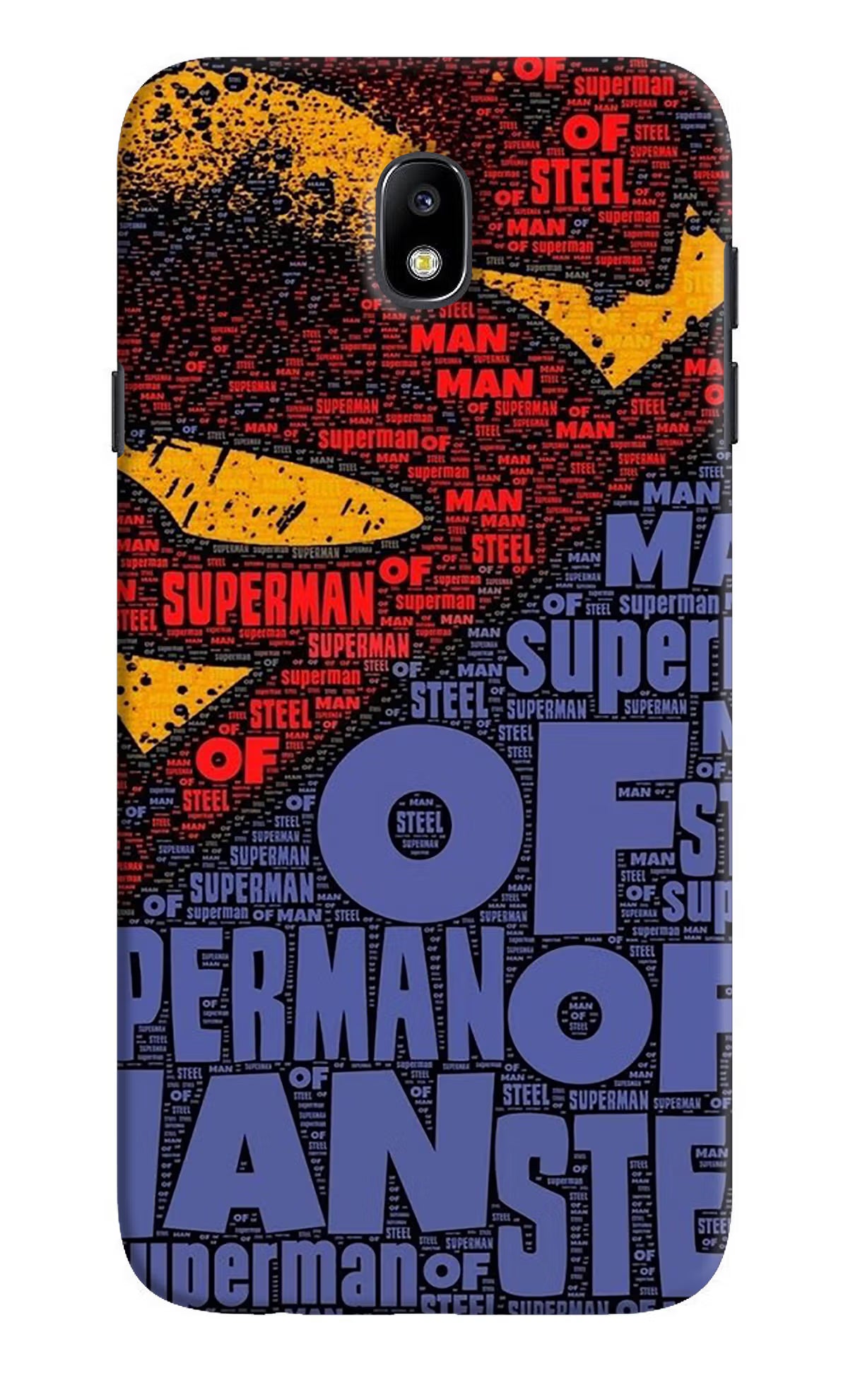 Superman Samsung J7 Pro Hard Case Back Cover by Casekaro