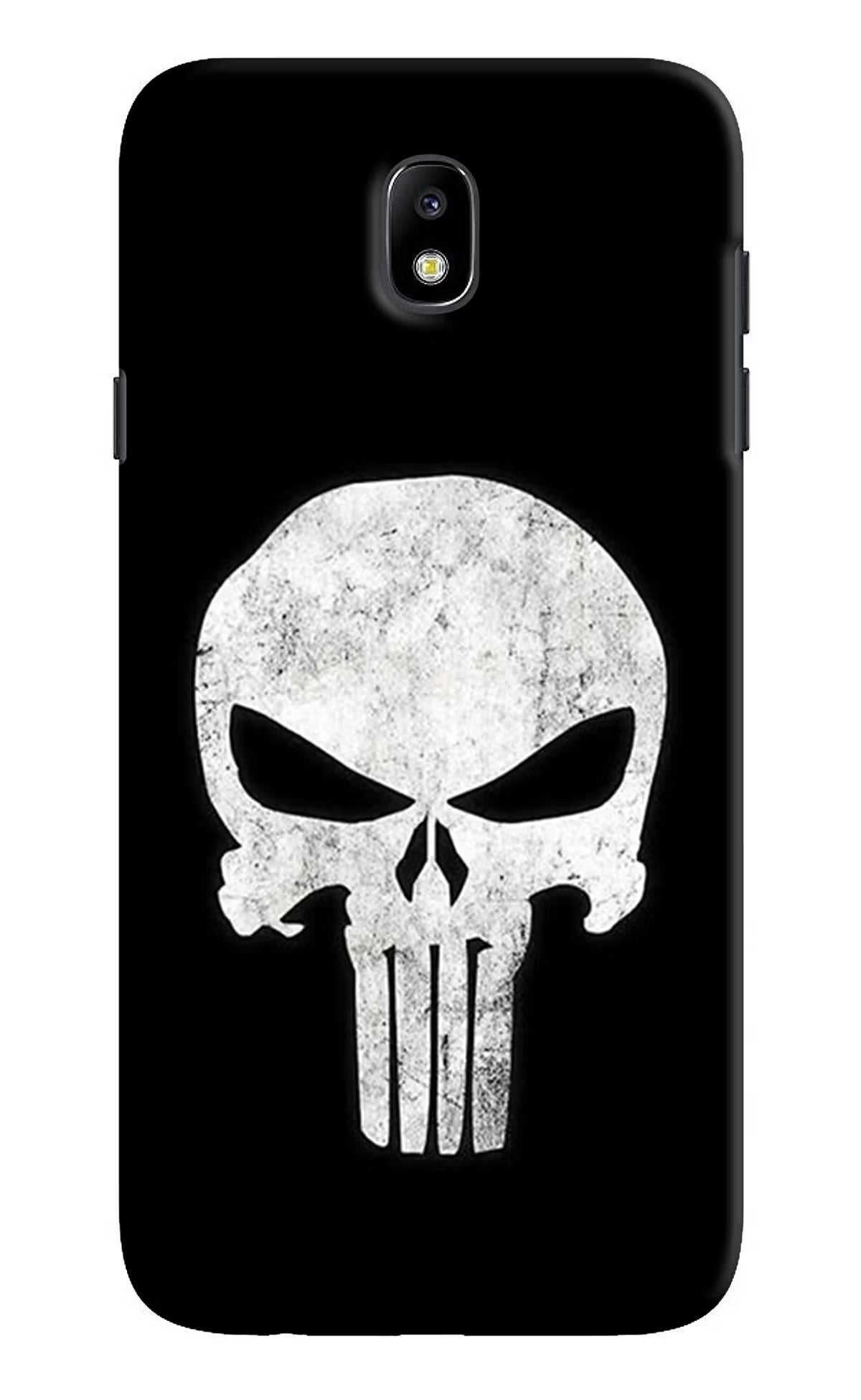 Punisher Skull Samsung J7 Pro Hard Case Back Cover by Casekaro