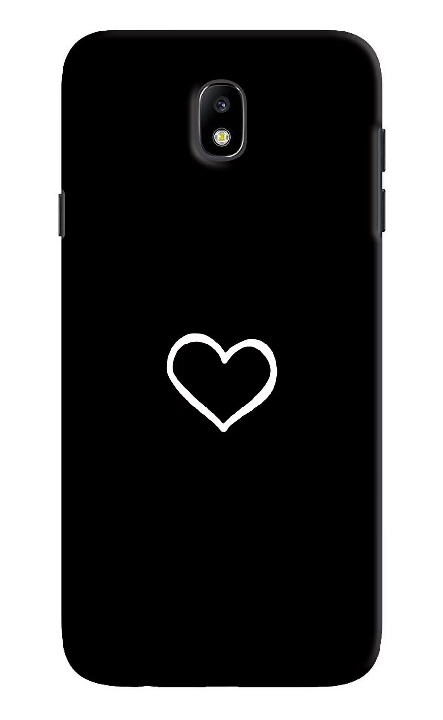 Heart Samsung J7 Pro Back Cover, Hard case