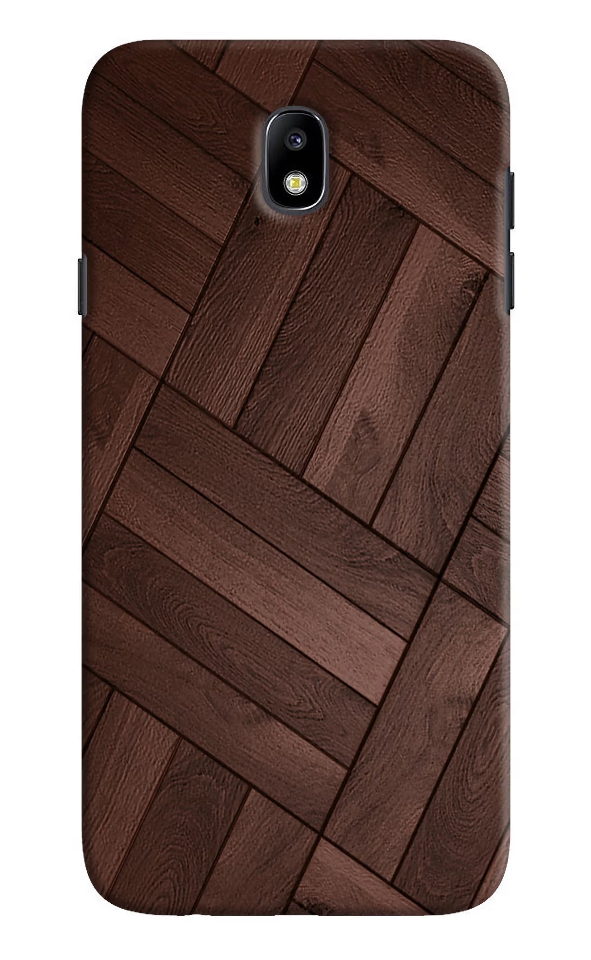 Wooden Texture Design Samsung J7 Pro Hard Case Back Cover by Casekaro