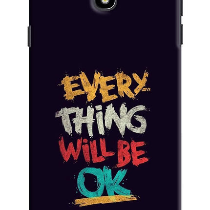 Everything Will Be Ok Samsung J7 Pro Hard Case Back Cover by Casekaro