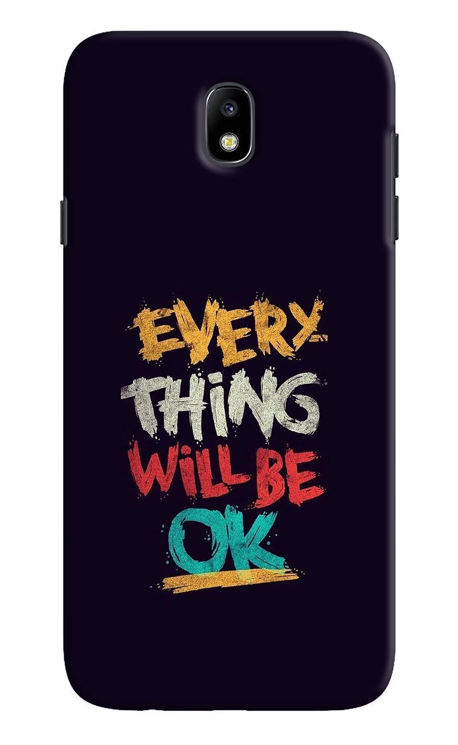 Everything Will Be Ok Samsung J7 Pro Back Cover, Hard case
