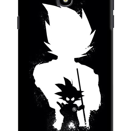 Goku Shadow Samsung J7 Pro Hard Case Back Cover by Casekaro