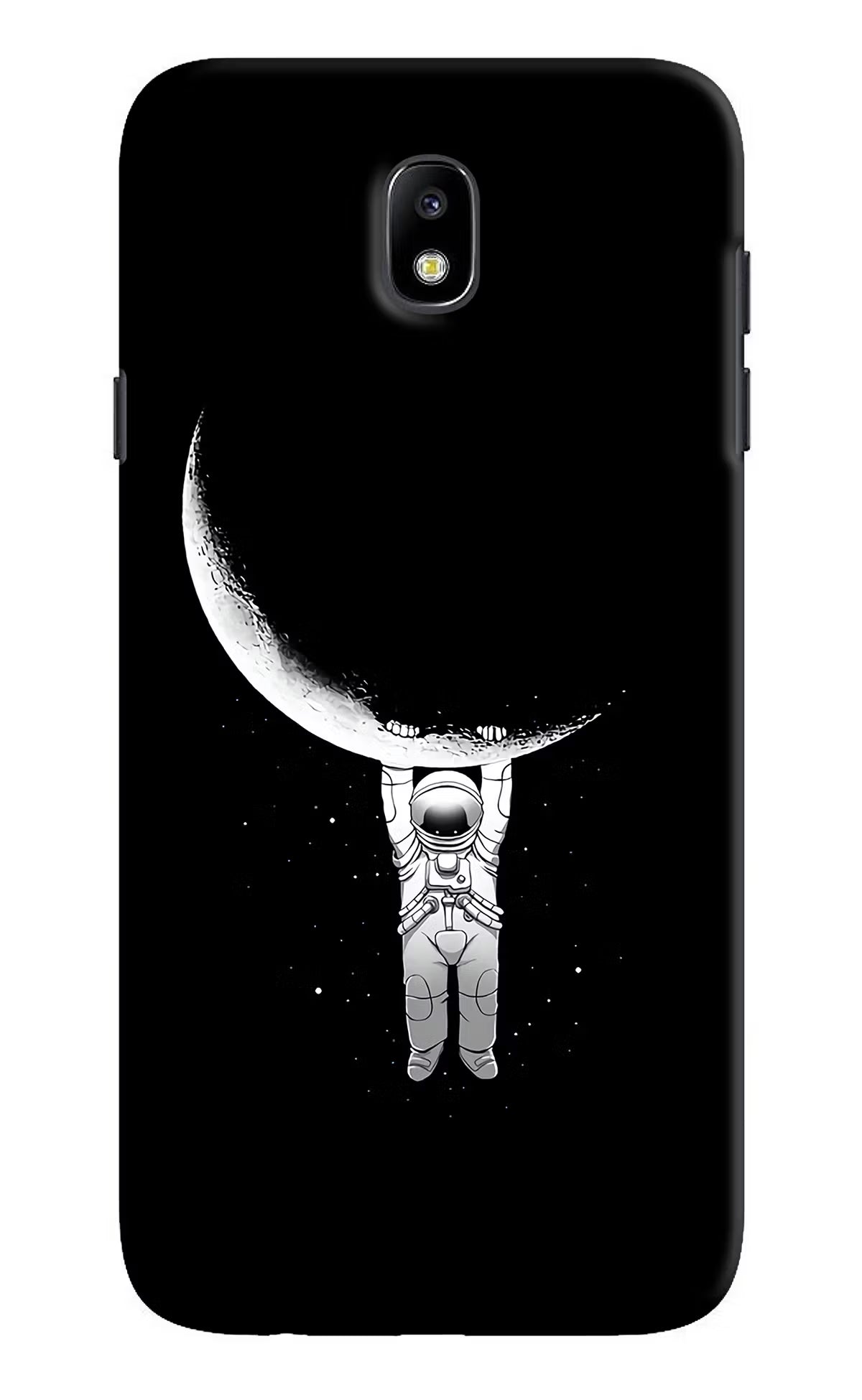 Moon Space Samsung J7 Pro Hard Case Back Cover by Casekaro