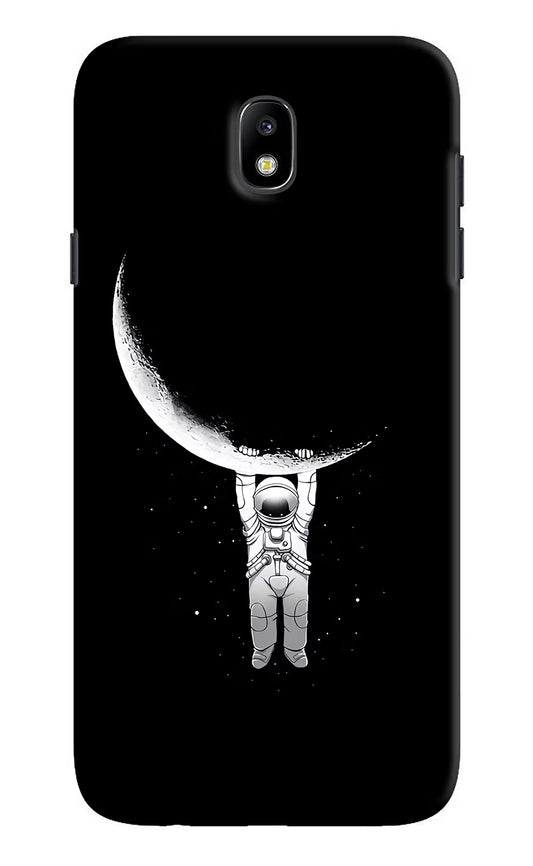 Moon Space Samsung J7 Pro Hard Case Back Cover by Casekaro