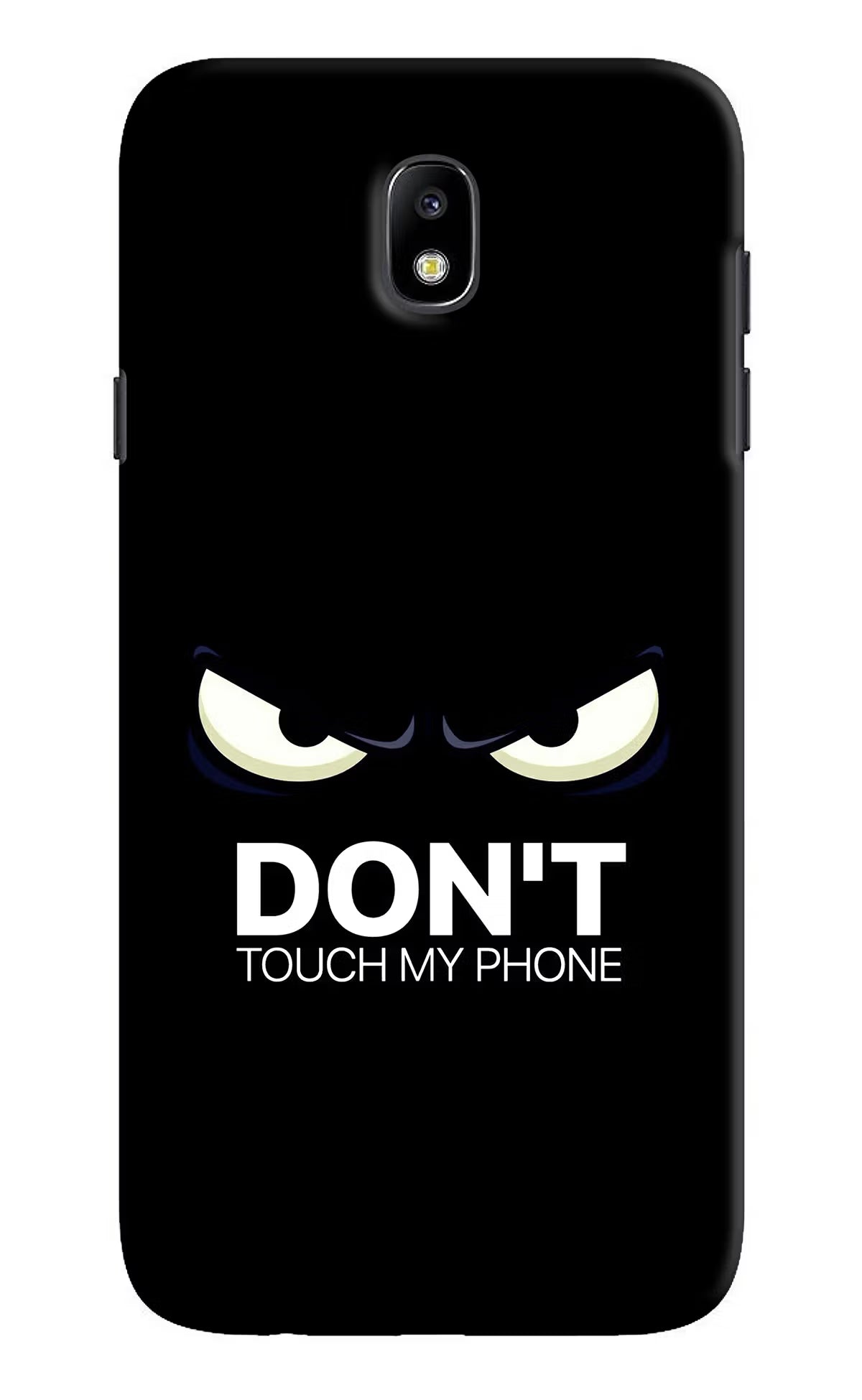 Don'T Touch My Phone Samsung J7 Pro Hard Case Back Cover by Casekaro