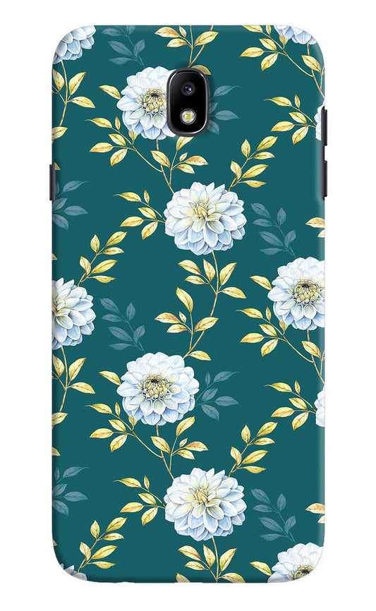 Flowers Samsung J7 Pro Hard Case Back Cover by Casekaro