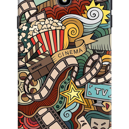 Cinema Abstract Samsung J7 Pro Hard Case Back Cover by Casekaro