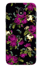 Flowers Samsung J7 Pro Hard Case Back Cover by Casekaro