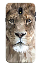 Lion Art Samsung J7 Pro Hard Case Back Cover by Casekaro