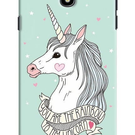 Unicorn Wallpaper Samsung J7 Pro Hard Case Back Cover by Casekaro