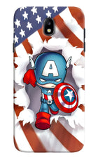 Captain America Samsung J7 Pro Hard Case Back Cover by Casekaro